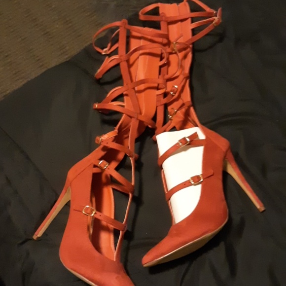 Shoes - Red fashion boots